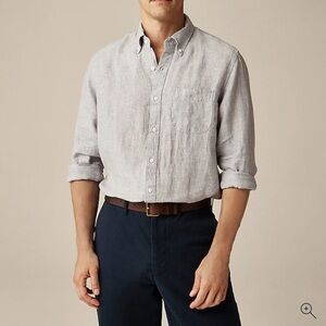 J. Crew Baird McNutt Irish Linen Shirt